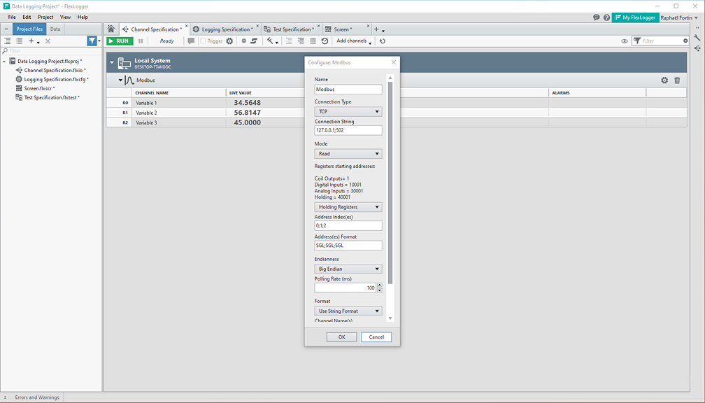 Photo Plugin Modbus